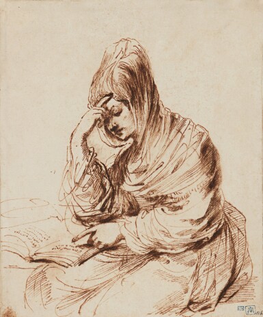 View full screen - View 1 of Lot 20. A Sibyl Reading.