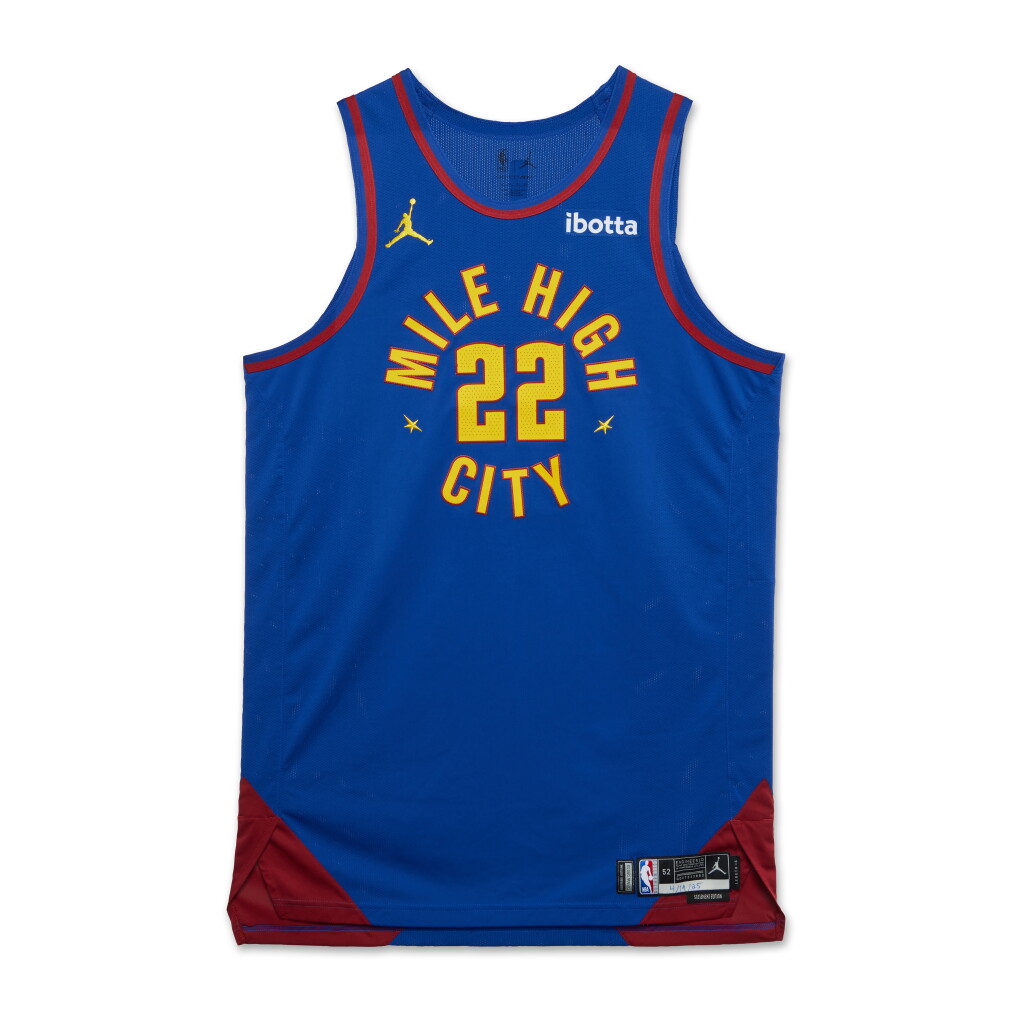 View full screen - View 1 of Lot 80. Zeke Nnaji Denver Nuggets 2025 NBA Playoffs Western Conference Round 1 Game Issued Statement Edition Jersey | Game 1 .