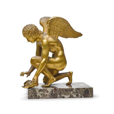 View full screen - View 1 of Lot 103. After Antoine-Denis Chaudet (1763-1810) | French, 19th century | L'Amour (Cupid).