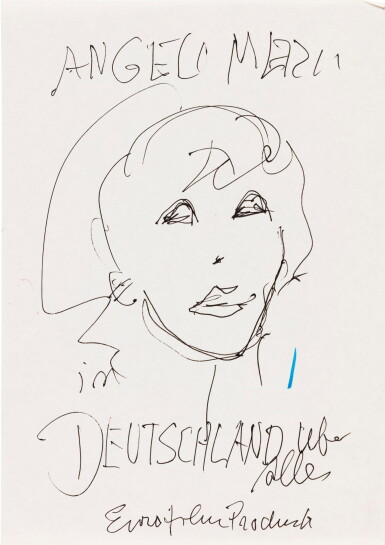 View full screen - View 1 of Lot 263. Angela Merkel.