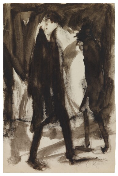 View full screen - View 1 of Lot 31. Spaziergänger (Promenader) .