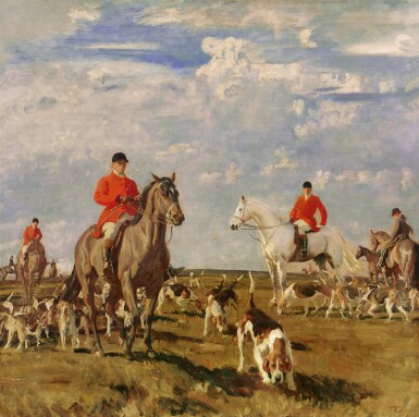 View full screen - View 1 of Lot 57. On the Moors.