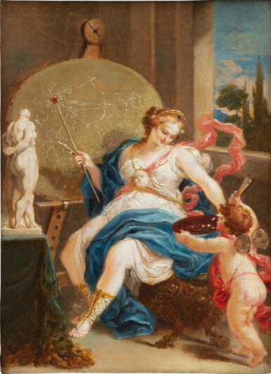 View full screen - View 1 of Lot 186. An Allegory of Painting.
