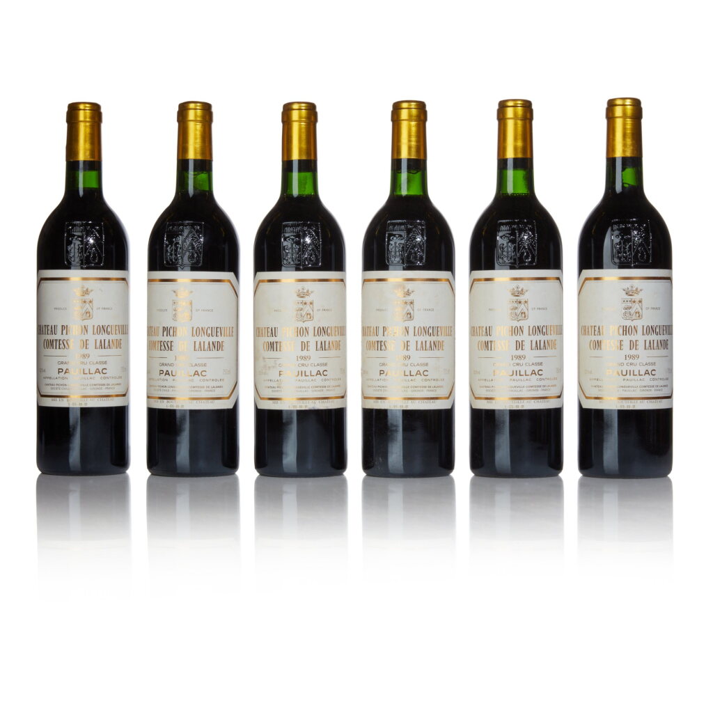 View full screen - View 1 of Lot 152. Château Pichon Longueville, Lalande 1989 (12 BT).