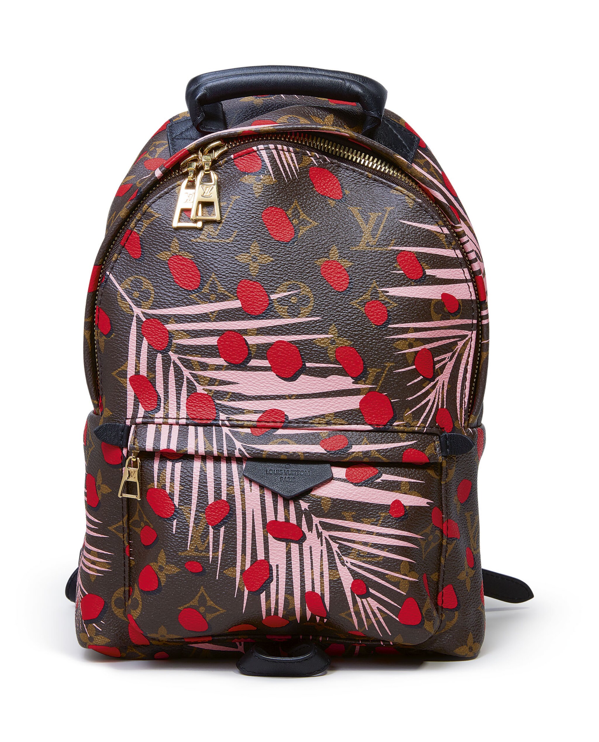 louis vuitton 2016 backpack Sperone Blue Damier Azur The pairing of monogram macassar canvas with black cowhide LOUIS VUITTON Discovery Backpack PM