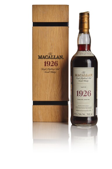View full screen - View 1 of Lot 160. THE MACALLAN FINE & RARE 60 YEAR OLD 42.6 ABV 1926 .