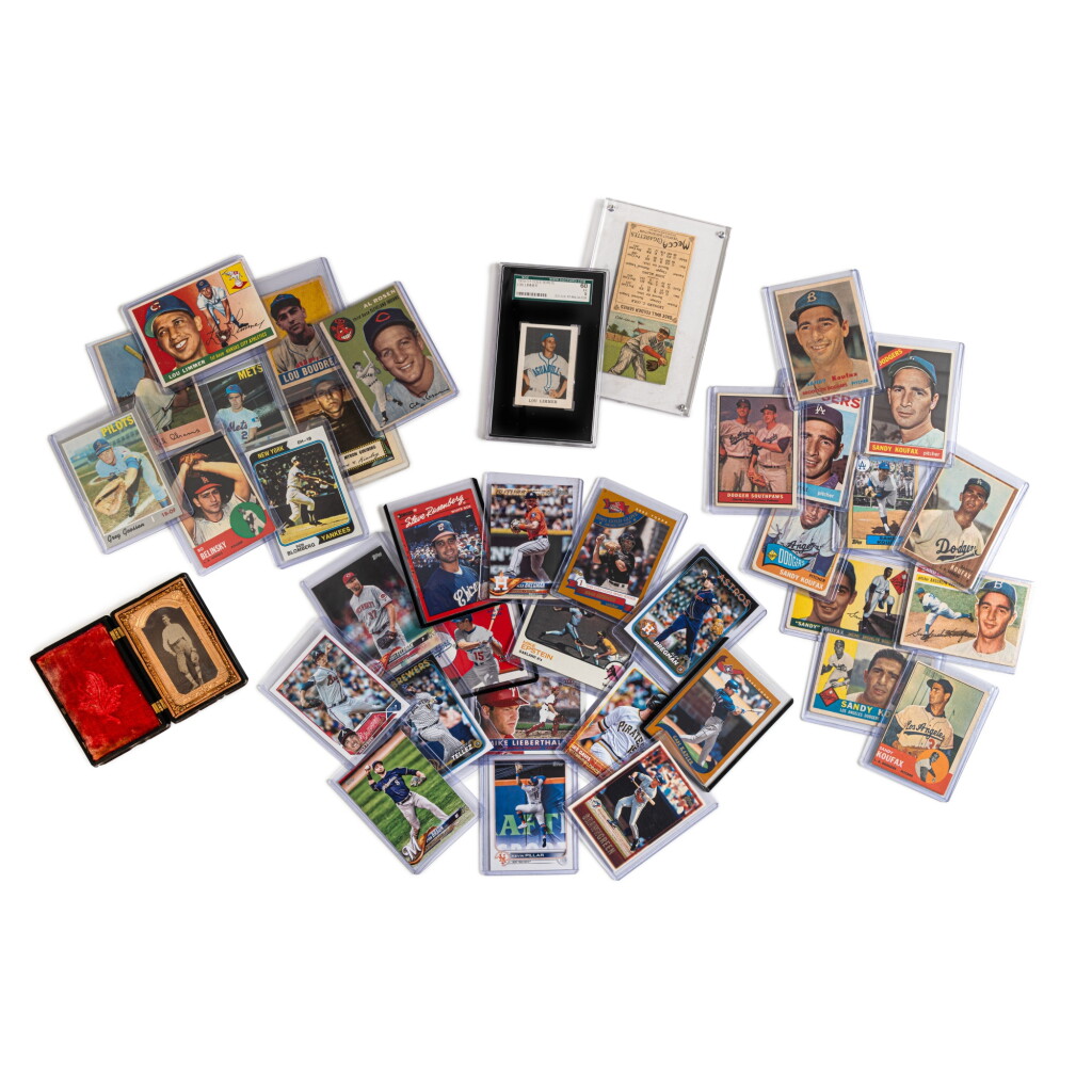 View full screen - View 1 of Lot 12. Baseball | The world’s most complete Jewish baseball card collection.