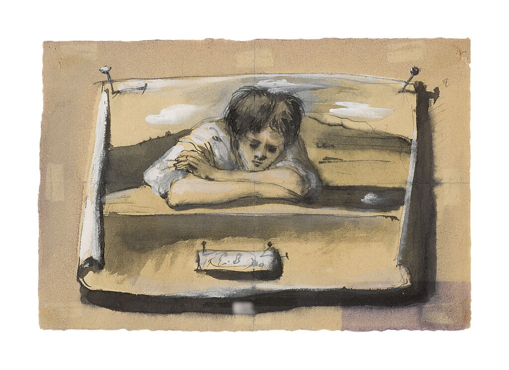 View full screen - View 1 of Lot 48. EUGENE BERMAN | UNTITLED.
