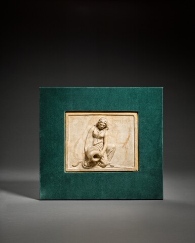 View full screen - View 1 of Lot 263. Relief with Hygieia.
