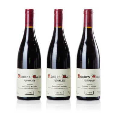 View full screen - View 1 of Lot 1451. Bonnes Mares 2003 Domaine Georges Roumier (3 BT).