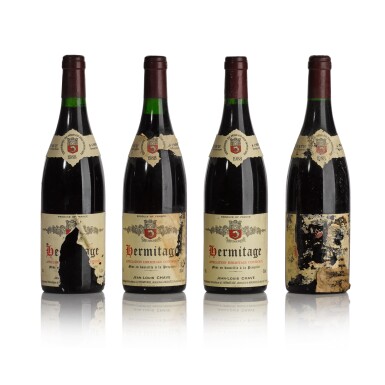 View full screen - View 1 of Lot 356. Hermitage 1988 Jean-Louis Chave (11 BT).