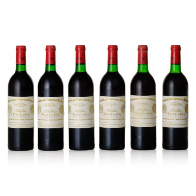 View full screen - View 1 of Lot 49. Château Cheval Blanc 1982 (7 BT).