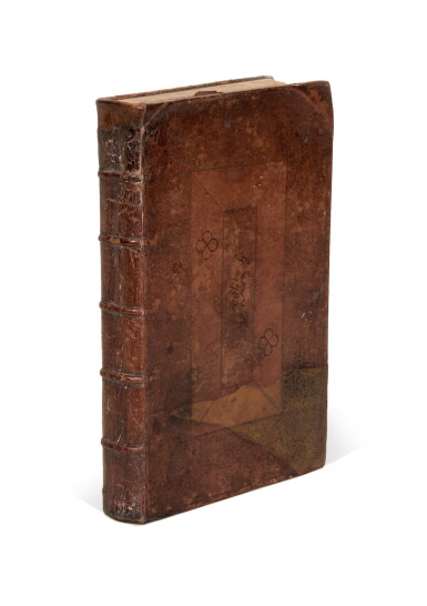 View full screen - View 1 of Lot 179. Wing, Geodaetes Practicus Redivivus: or, The Art of Surveying, 1700, contemporary blind-stamped calf.