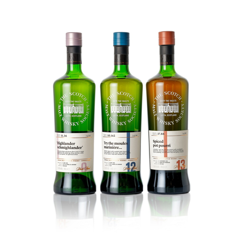 View full screen - View 1 of Lot 2119. SMWS Mixed Case NV (3 BT70).