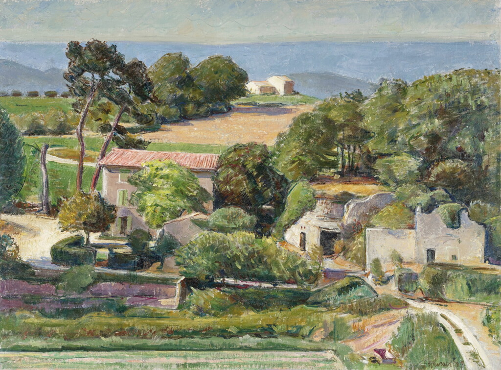 View full screen - View 1 of Lot 561. Farm with Grotto, Bonnieux, France.