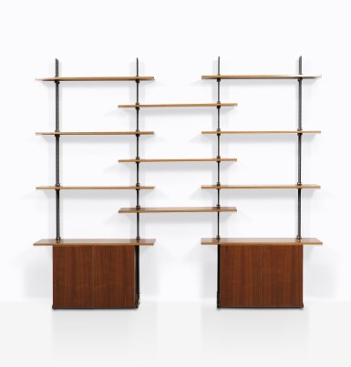 View full screen - View 1 of Lot 600. Wall-mounted modular bookcase, model Lib2.