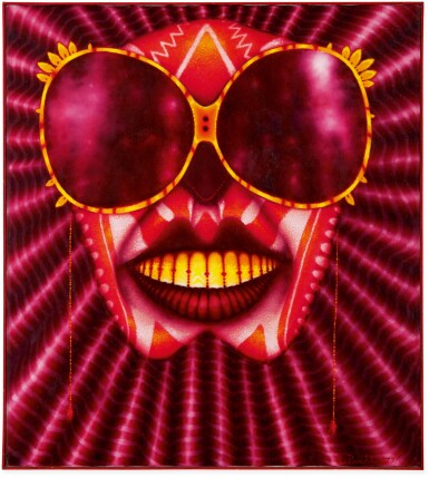 View full screen - View 1 of Lot 293. ED PASCHKE | RED FACE .
