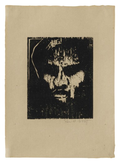 View full screen - View 1 of Lot 132. Männliches Bildnis (Schapire H4).