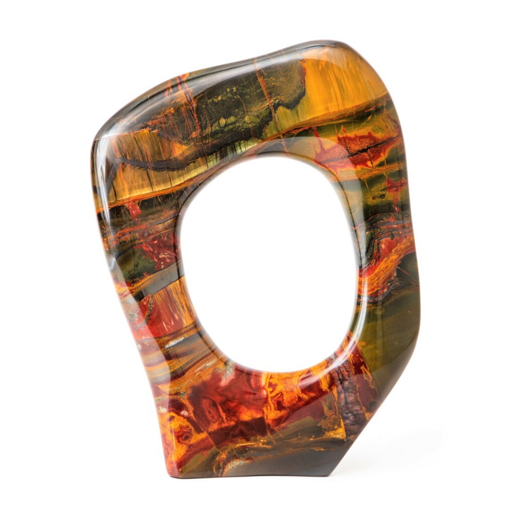 View full screen - View 1 of Lot 38. Marra Mamba Tiger's Eye Sculpture.