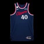 Ivica Zubac Los Angeles Clippers 2025-2026 NBA Tip-Off Game Worn Icon Edition Jersey | Special Edition 'All-Defensive Second Team' Trophy Patch