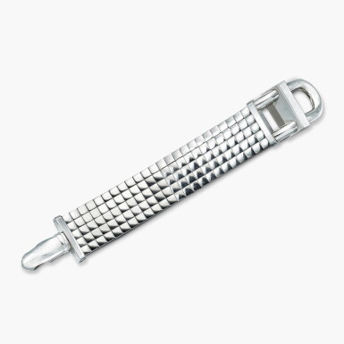 View full screen - View 1 of Lot 1262. Stainless Steel ‘Cadenas’ Wristwatch | 梵克雅寶 | 精鋼鏈帶 ‘Cadenas’ 腕錶.