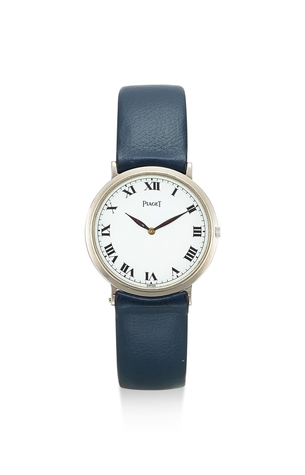 View full screen - View 1 of Lot 8025. PIAGET | REFERENCE 902, A WHITE GOLD WRISTWATCH, CIRCA 1990.