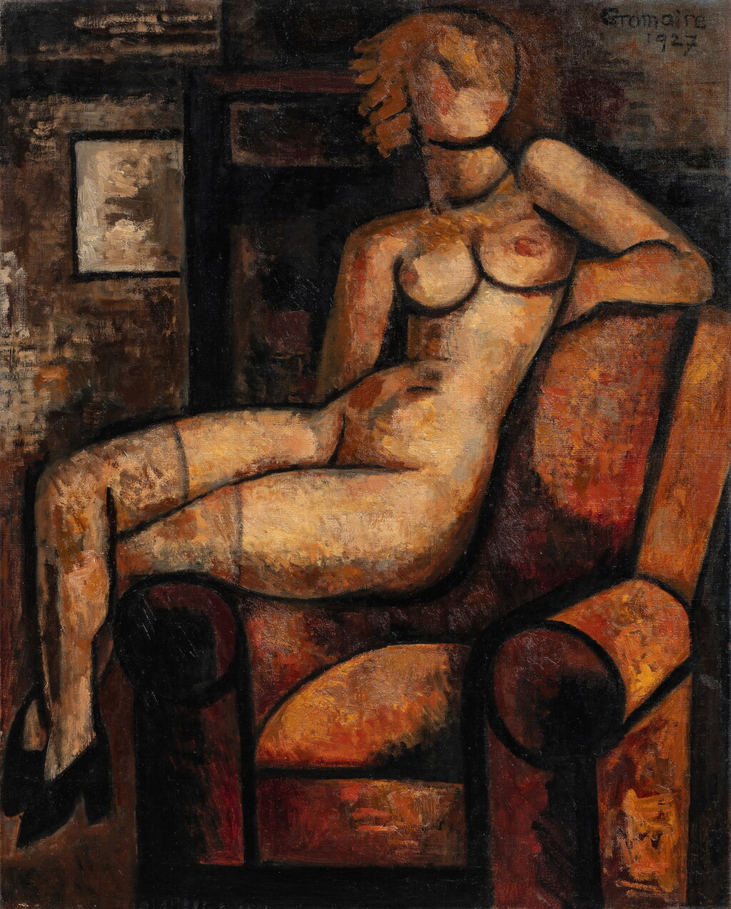 View full screen - View 1 of Lot 106. Le modèle blond.
