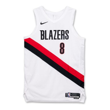 View full screen - View 1 of Lot 58. Deni Avdija Portland Trail Blazers 2025-2026 Game Worn Association Edition Jersey .