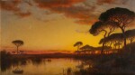 Sunset Glow, Roman Campagna