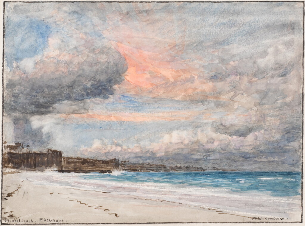 View full screen - View 1 of Lot 35. ALBERT GOODWIN | THE CORAL BEACH, BARBADOS.