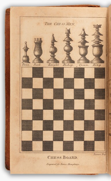 View full screen - View 1 of Lot 29. Benjamin Franklin | Chess Made Easy, Philadelphia, 1802, the earliest recorded chess book printed in America.