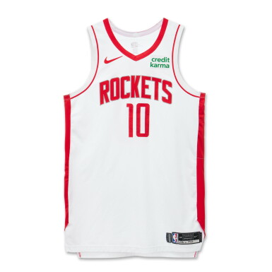 View full screen - View 1 of Lot 159. Jabari Smith Jr. Houston Rockets 2023-2024 Game Worn Association Edition Jersey.