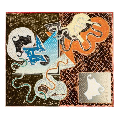 View full screen - View 1 of Lot 269. FRANK STELLA | SHARDS VARIANT IVA (A. 151).