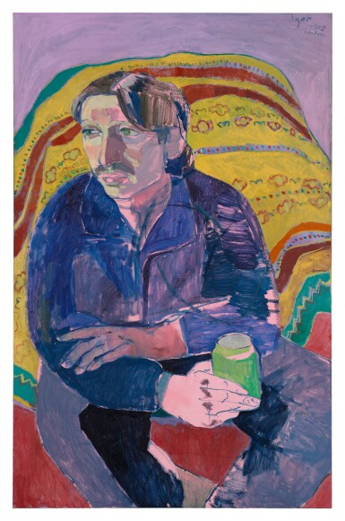 View full screen - View 1 of Lot 133. Yellow Fabric.