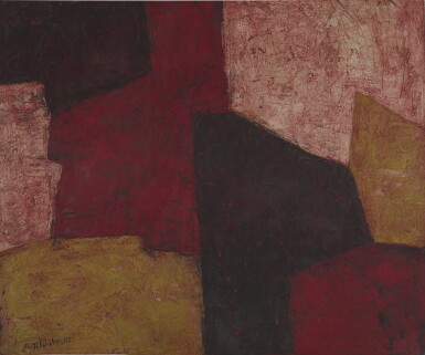 View full screen - View 1 of Lot 20. Composition abstraite.