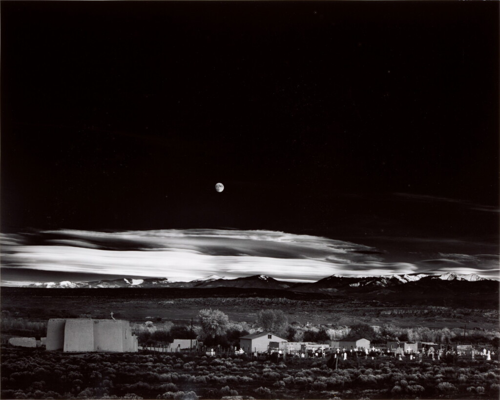 View full screen - View 1 of Lot 30. ANSEL ADAMS | 'MOONRISE', HERNANDEZ, NEW MEXICO, 1941.