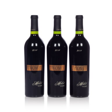 View full screen - View 1 of Lot 339. Twomey Cellars Merlot 2014 (12 BT).
