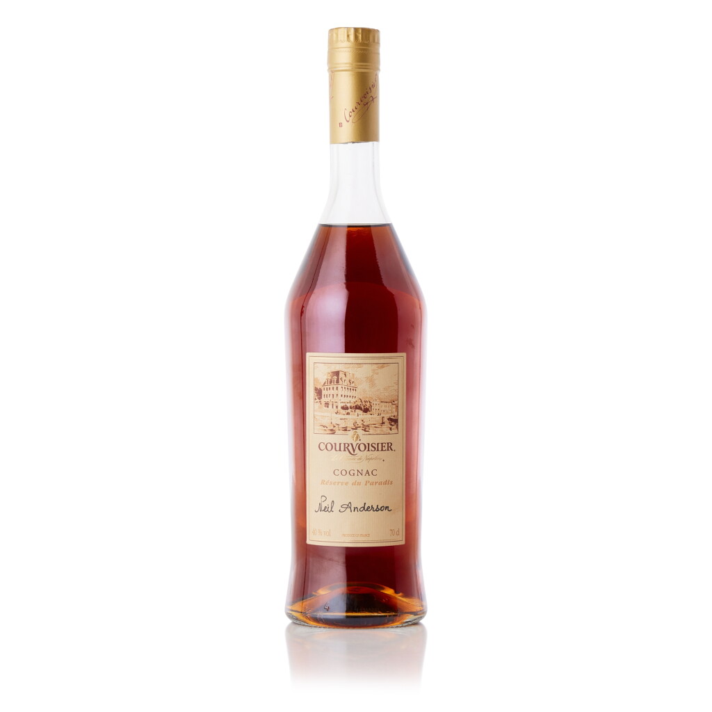 View full screen - View 1 of Lot 6725. Courvoisier Reserve du Paradis "Neil Anderson" Cognac 40.0 abv NV (1 BT70).