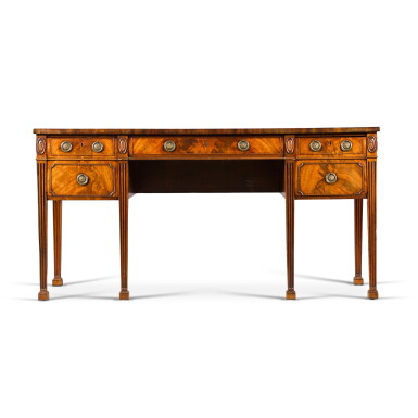 View full screen - View 1 of Lot 156. A George III mahogany sideboard, circa 1770.
