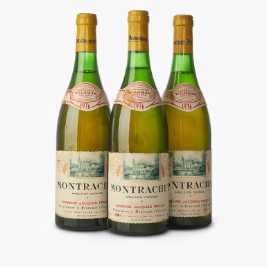 View full screen - View 1 of Lot 429. Montrachet 1976 Jacques Prieur (3 BT).