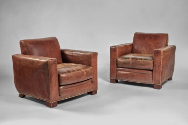 View full screen - View 1 of Lot 132. Pair of Armchairs.