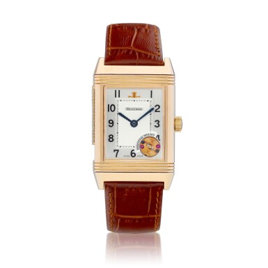 View full screen - View 1 of Lot 2137. Reverso Répétition Minutes, Reference 270.2.73 | A limited edition pink gold reversible minute repeating wristwatch, Circa 1994 | 積家 | Reverso Répétition Minutes 型號270.2.73 | 限量版粉紅金可翻轉三問腕錶,約1994年製.