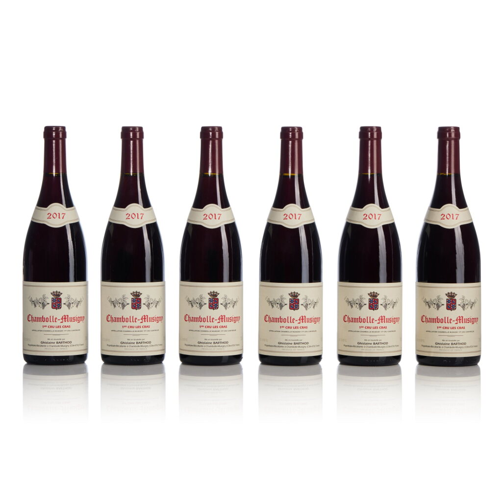 View full screen - View 1 of Lot 151. Chambolle Musigny, Les Cras 2017 Ghislaine Barthod (6 BT).