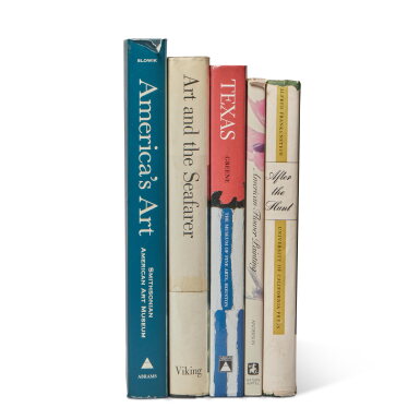 View full screen - View 1 of Lot 1302. A Group of American Art Survey Books: General Reference Books Including Volumes on Still Life Painting, Regionalism and Maritime Art, Approximately 500 Volumes.