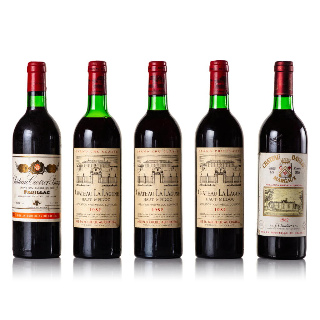 View full screen - View 1 of Lot 422. Mix Bordeaux 1982 (5 BT).