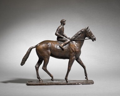 View full screen - View 1 of Lot 20. Horse and Jockey, The York Trophy.