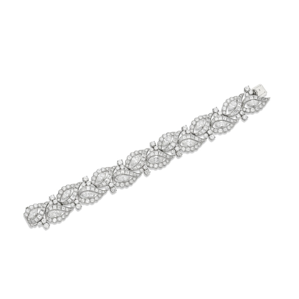 View full screen - View 1 of Lot 232. Diamond Bracelet.