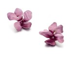 JAR | 'VIOLET' PAIR OF ALUMINUM EAR CLIPS | JAR | 'Violet' 鋁耳環一對