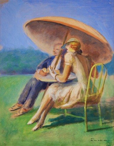 View full screen - View 1 of Lot 310. An Elegant Afternoon.