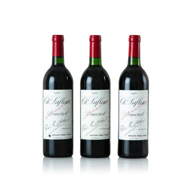 View full screen - View 1 of Lot 482. Château Lafleur 1986 (3 BT).